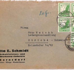 ai4126 - Germany - POSTAL HISTORY - COVER - Birds, Eagles - 1939