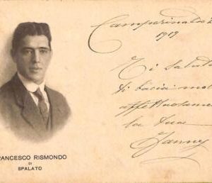 02485 - Ansichtskarten VINTAGE  POSTCARD - CROATIA - Spalato, Francesco Rismondo