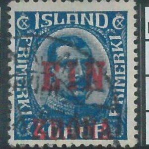 78627  - ICELAND -  STAMP  - MICHEL  # 121 -    USED