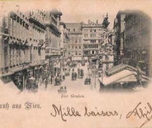 ac3614 - AUSTRIA - Ansichtskarten  VINTAGE  POSTCARD -  Gruss aus  Wien - 1898
