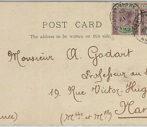 39933 - SIERRA LEONE - POSTAL HISTORY - POSTCARD to FRANCE  FREETOWN Conakry 19