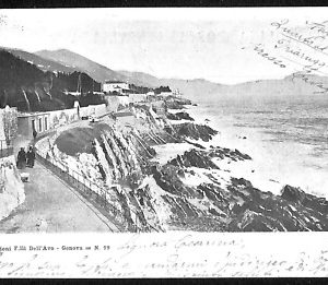 ab2680 - CARTOLINA D'EPOCA - Genova Provincia : Nervi
