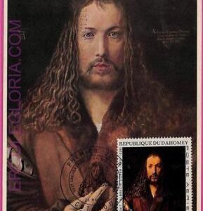 ag3339 - DAHOMEY - POSTAL HISTORY - Maximum Card  - Durer ART - 1971