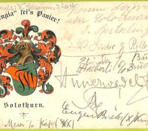 ad5084 - SWITZERLAND Schweitz - Ansichtskarten VINTAGE POSTCARD - Solothurn-1900