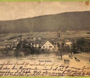 ad5110 - SWITZERLAND - Ansichtskarten VINTAGE POSTCARD - Saint-Blaise - 1901