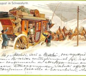 ad5587 - SWITZERLAND - Ansichtskarten VINTAGE POSTCARD - Gebirgspost - 1900