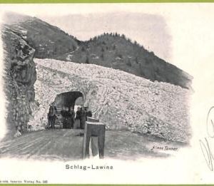 ad5570 - SWITZERLAND Schweitz - Ansichtskarten VINTAGE POSTCARD - Schlag-Lawine