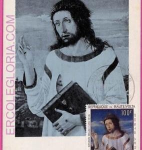 ag3349 - Haute Volta - POSTAL HISTORY - Maximum Card  - ART, G.Bellini - 1968