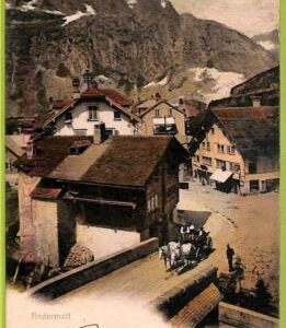 ad5644 - SWITZERLAND Schweitz- Ansichtskarten VINTAGE POSTCARD - Andermatt -1906