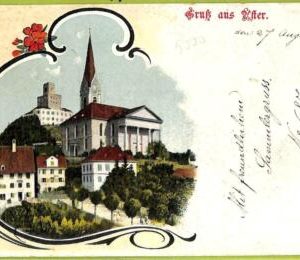 ad5232 - SWITZERLAND Schweitz - Ansichtskarten VINTAGE POSTCARD-Gruss aus Uster
