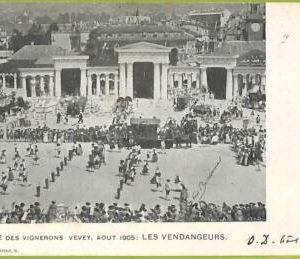 ad5266 - SWITZERLAND Schweitz - Ansichtskarten VINTAGE POSTCARD - Vevey - 1905