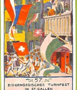 ad5045 - SWITZERLAND Schweitz - Ansichtskarten VINTAGE POSTCARD - St.Gallen-1922