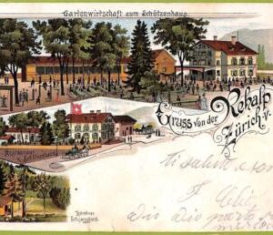 ad5474 - SWITZERLAND Schweitz - Ansichtskarten VINTAGE POSTCARD - Zurich - 1899