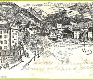 ad5309 - SWITZERLAND Schweitz - Ansichtskarten VINTAGE POSTCARD - Vissoie