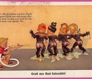 ah7031 - GERMANY - VINTAGE POSTCARD Ansichtskarten - Gruss aus  Bad Salzschlirf