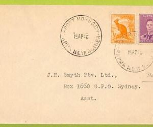 35178 - Australia - Postal History - Cover from Port Moresby, PAPUA NEW GUINEA