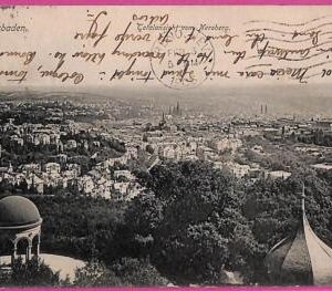 ah7124 - GERMANY - VINTAGE POSTCARD Ansichtskarten - Wiesbaden - 1905's