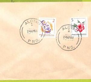 35188 -  PAPUA NEW GUINEA - Postal History  -  Cover from ALOTAU  1981