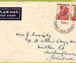 35181 -  PAPUA NEW GUINEA - Postal History  -  Cover from SAMARAI 1957