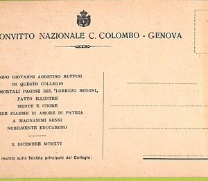 aa9179- CARTOLINA D'EPOCA  GENOVA Città