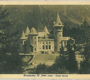 31919  CARTOLINA d'Epoca AOSTA provincia - Gressoney-Saint-Jean