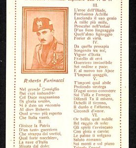 ab1443 - CARTOLINA D'EPOCA - MILANO Città : Roberto Farinacci