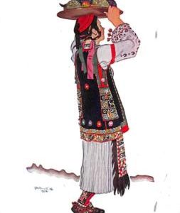 ac2024 - Ansichtskarten  VINTAGE POSTCARD - CROATIA - 1930 Ethnic
