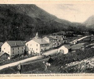 ab3643 - CARTOLINA D'EPOCA - Torino  provincia  - Clavières 1921