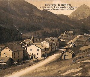 ab3644 - CARTOLINA D'EPOCA - Torino  provincia  - Clavières 1929