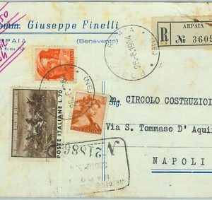 98014 - CARTOLINA d'Epoca -  BENEVENTO  provincia   -  ARPAIA pubblicitaria 1964