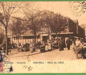 ah2971 - FRANCE - VINTAGE POSTCARD - Mulhouse - 1906