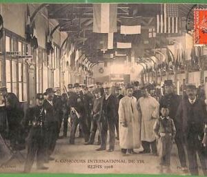 ah2934 - FRANCE - VINTAGE POSTCARD -  Reims SHOOTING COMPETITION ! 1908