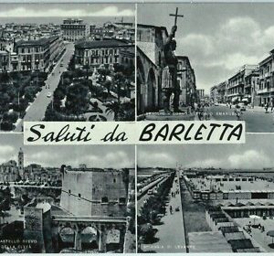 98021  - CARTOLINA d'Epoca -  BARI provincia   -  BARLETTA