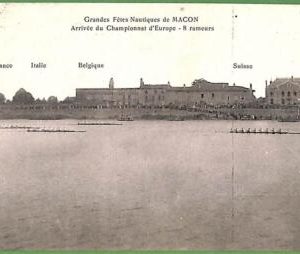 ah2979 - FRANCE - VINTAGE POSTCARD - Macon - ROWING COMPETITION  RR!