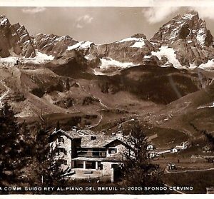 ab3668 - CARTOLINA D'EPOCA - Torino  provincia  - Cervino 1937