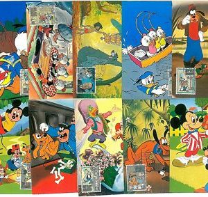 37221 - SAN MARINO - POSTAL HISTORY - Set of 10 MAXIMUM CARDS  1970 Disney