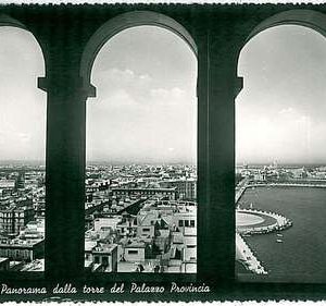 34309  CARTOLINA d'Epoca BARI Città  - PANORAMA 1949