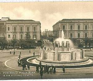 34328  CARTOLINA d'Epoca BARI Città  - Piazza Roma