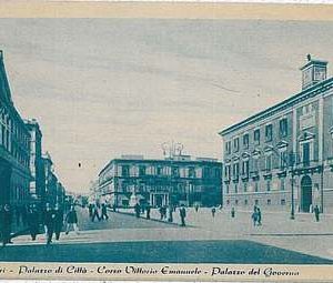 34313   CARTOLINA d'Epoca BARI Città  - VIA VITTORIO VENETO