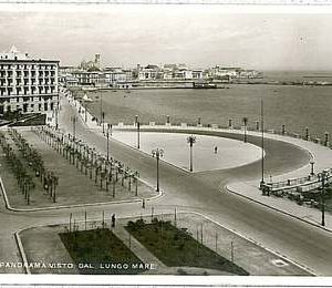 34322  CARTOLINA d'Epoca BARI Città  - PANORAMA 1933