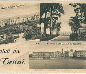 34369  CARTOLINA d'Epoca BARI  - Trani