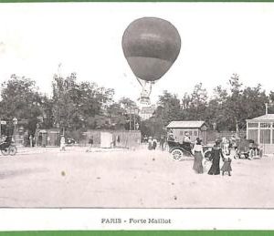 ah3001 - FRANCE - VINTAGE POSTCARD - Paris BALLOON