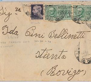 53408 - ITALIA REGNO - Storia Postale: ESPRESSI su BUSTA: USO TARDIVO 06.05.1945