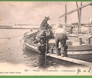 ah3020 - FRANCE - VINTAGE POSTCARD -  Toulon