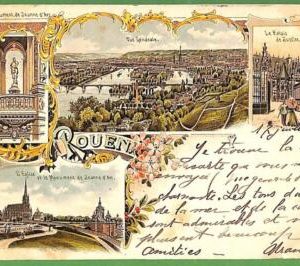 ah3018 - FRANCE - VINTAGE POSTCARD - Rouen - 1899