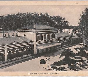 44105  - CARTOLINA d'Epoca - CASERTA Città : STAZIONE FERROVIARIA 1943