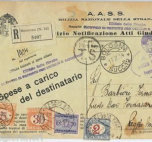 64176 - ITALIA REGNO - STORIA POSTALE : SEGNATASSE Affrancatura mista ! 1934