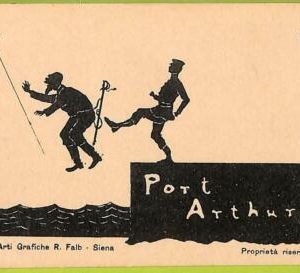 ah0042 - CHINA - Set of 5  VINTAGE POSTCARDS - Port Arthur  HUMOR!