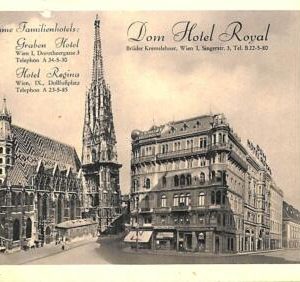 ac3592 - AUSTRIA - Ansichtskarten  VINTAGE  POSTCARD -   Wien - Dom Hotel Royal