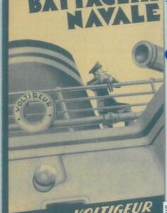 87033 - VINTAGE Game Score Card: Naval Battle - 1930's CIGARETTE cigar advert !